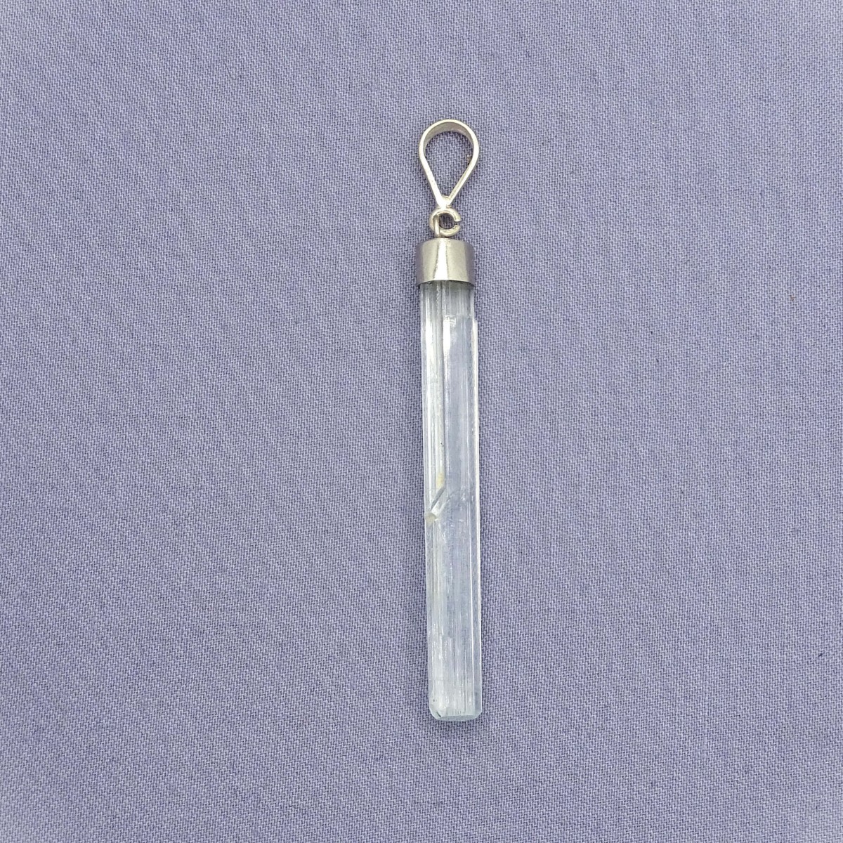 Aquamarine natural crystal pendant 3.9g, Afghanistan