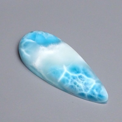 Larimar natural polished cabochon 66.9g, Dominican Republic