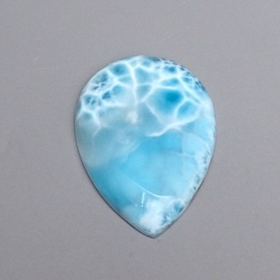 Larimar natürlich polierter Cabochon 44g, Dominikanische Republik