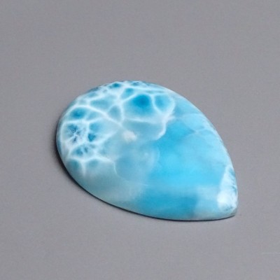 Larimar natürlich polierter Cabochon 44g, Dominikanische Republik