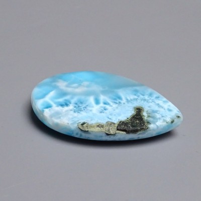 Larimar natürlich polierter Cabochon 44g, Dominikanische Republik