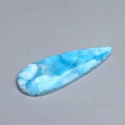 Larimar natural polished cabochon 46.9g, Dominican Republic