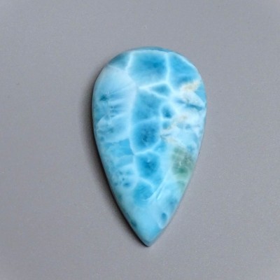 Larimar natürlich polierter Cabochon 42,2g, Dominikanische Republik