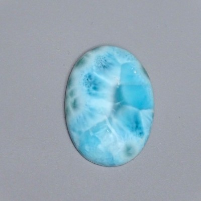 Larimar natural polished cabochon 35.5g, Dominican Republic