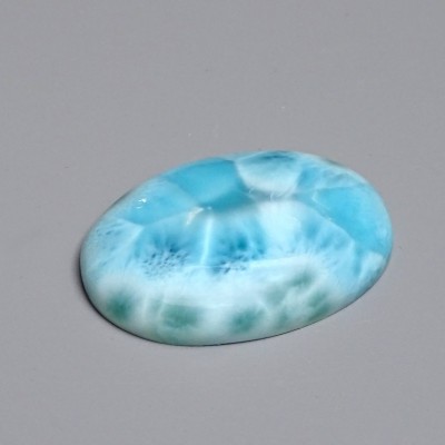 Larimar natural polished cabochon 35.5g, Dominican Republic