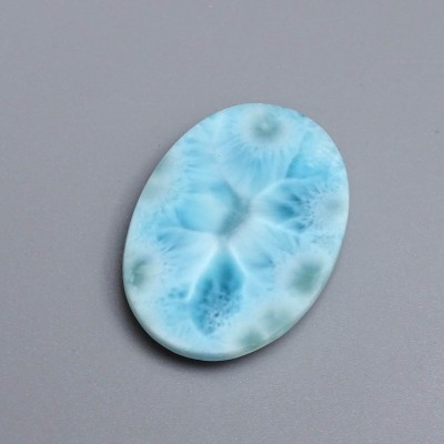 Larimar natürlich polierter Cabochon 35,5g, Dominikanische Republik