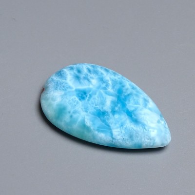 Larimar natural polished cabochon 24.3g, Dominican Republic