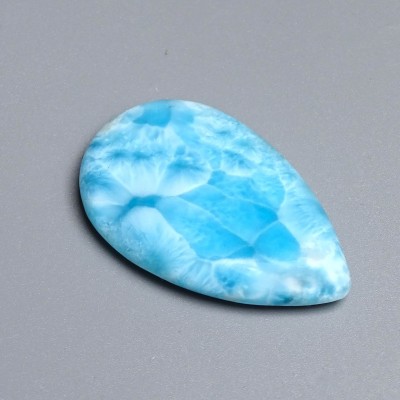 Larimar natural polished cabochon 24.3g, Dominican Republic