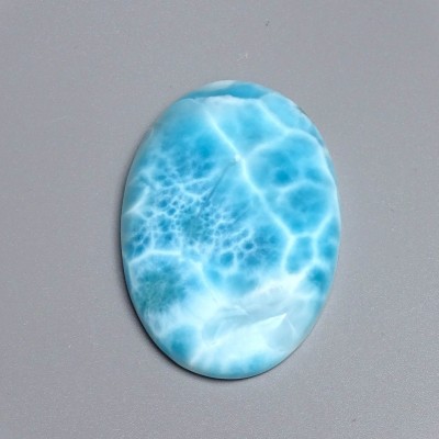 Larimar natürlich polierter Cabochon 39,9g, Dominikanische Republik