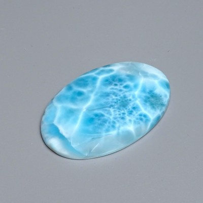 Larimar natürlich polierter Cabochon 39,9g, Dominikanische Republik