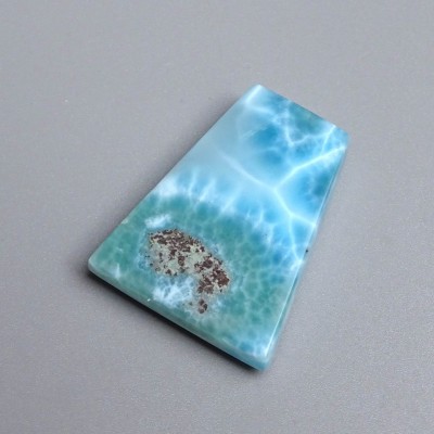 Larimar natürlich polierter Cabochon 29,4g, Dominikanische Republik