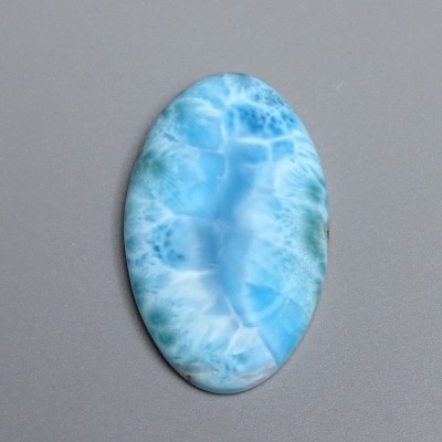 Larimar natural polished cabochon 30g, Dominican Republic