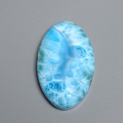 Larimar natürlich polierter Cabochon 30g, Dominikanische Republik