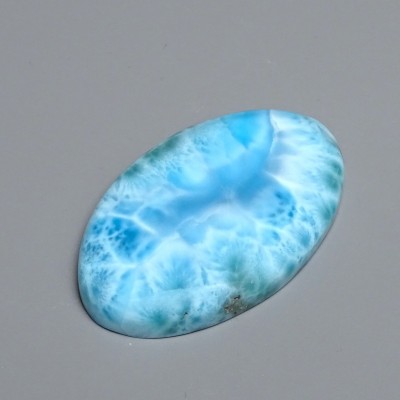 Larimar natürlich polierter Cabochon 30g, Dominikanische Republik