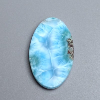 Larimar natural polished cabochon 30g, Dominican Republic