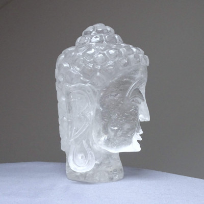 Himalayan Crystal Buddha Head 2391g, Pakistan