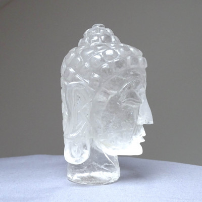 Himalayan Crystal Buddha Head 1076g, Pakistan