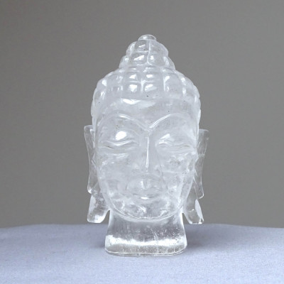 Himalayan Crystal Buddha Head 342g, Pakistan