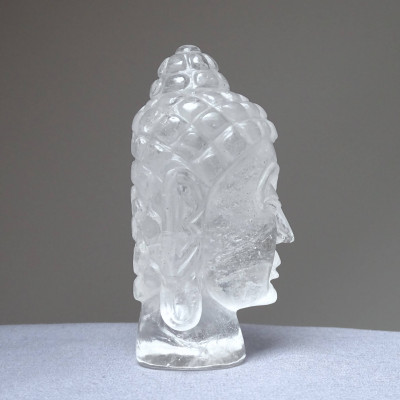 Himalayan Crystal Buddha Head 342g, Pakistan