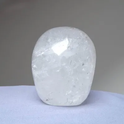 Quartz crystal skull 1459g, Brazil