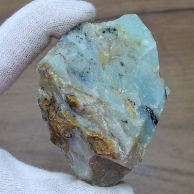 Andean blue opal - 138,3 g, Peru