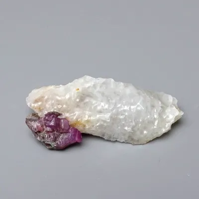 Ruby natural mineral in matrix 23.5g, Afghanistan