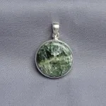Serafinite pendant in silver 7.4g, Russia
