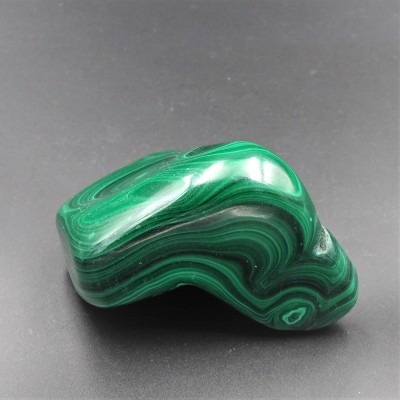 Malachite polished, 238 g,  Congo