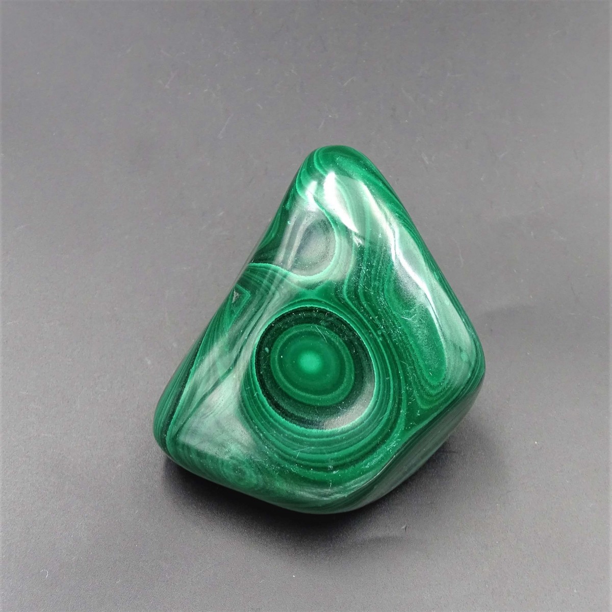 Malachite polished, 238 g,  Congo