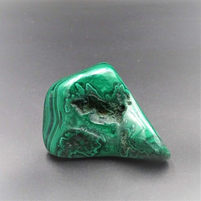 Malachite polished, 238 g,  Congo