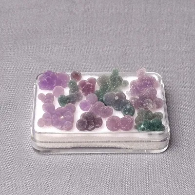 Traubenchalcedon Kugeln 11g, Indonesien