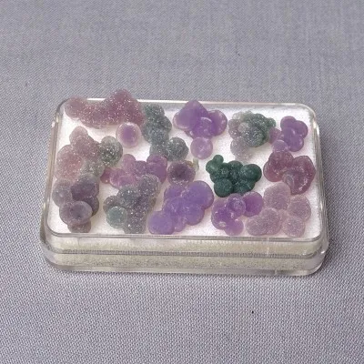 Traubenchalcedon Kugeln 11g, Indonesien