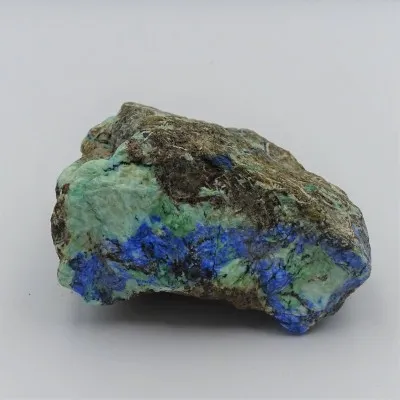 Combination chrysokol-malachite-azurite raw 206g Congo