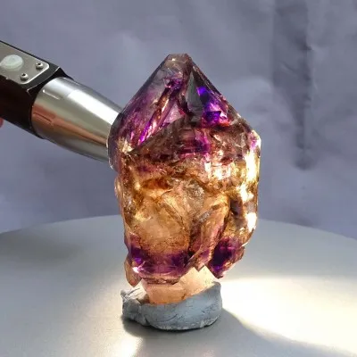 Ametyst Brandberg krystal 145,5g top kvalita, Namibie