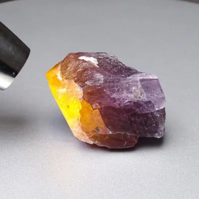 Scapolite purple natural crystal 79.2g, Afghanistan