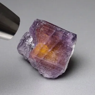 Scapolite purple natural crystal 104.1g, Afghanistan
