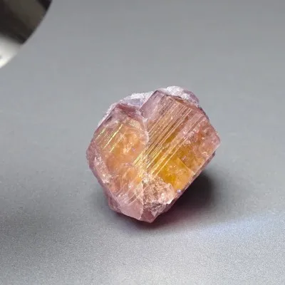 Scapolite purple natural crystal 18.8g, Afghanistan