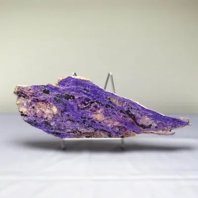 Charoite/Charoite polished in top quality 1998g, Russia