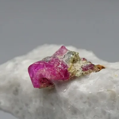 Ruby natural mineral in matrix 23g, Afghanistan