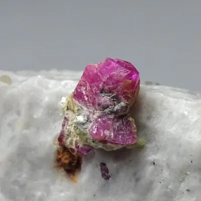 Ruby natural mineral in matrix 23g, Afghanistan