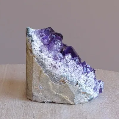 Amethyst natural druse 227g, Uruguay | MINERALS-STONES®