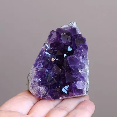 Amethyst natural druse 227g, Uruguay | MINERALS-STONES®