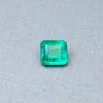 Smaragd přírodní broušený 1,38ct, certifikát, Zambie