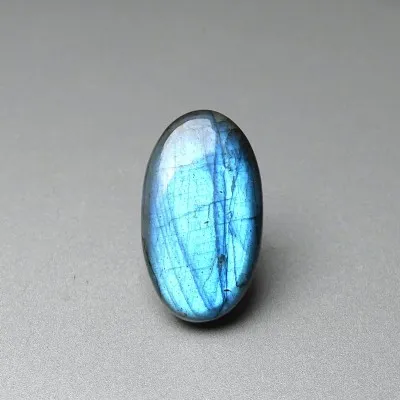 Labradorite natural polished cabochon 11.5g, Madagascar