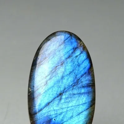 Labradorite natural polished cabochon 11.8g, Madagascar