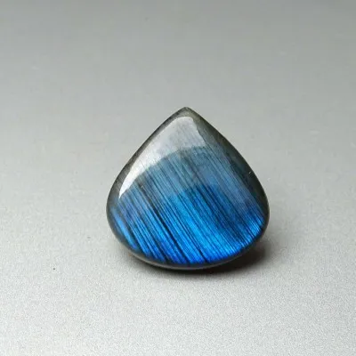 Labradorite natural polished cabochon 10.5g, Madagascar