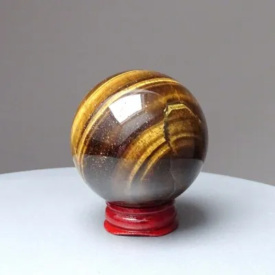 Tygří oko leštěný minerál koule 223g, Namibie | MINERALS-STONES®