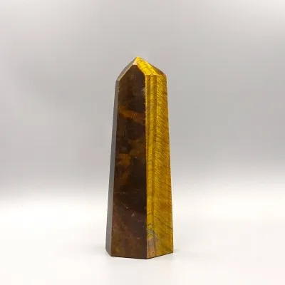 Polierte Tigeraugen-Mineralienkugel 394g, Namibia | MINERALS-STONES