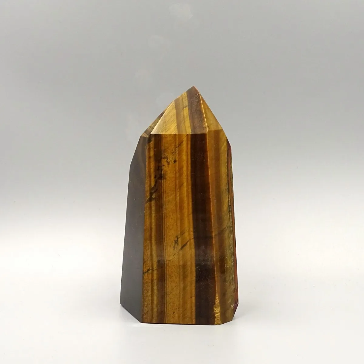 Tiger's eye polished mineral 502g, Namibia | MINERALS-STONES