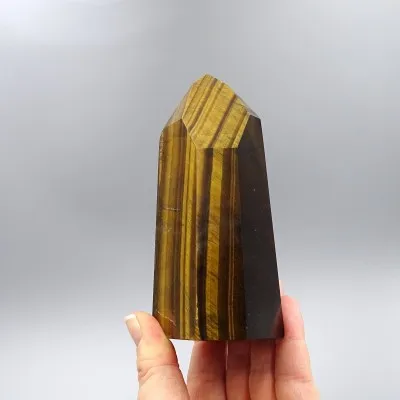 Tiger's eye polished mineral 502g, Namibia | MINERALS-STONES